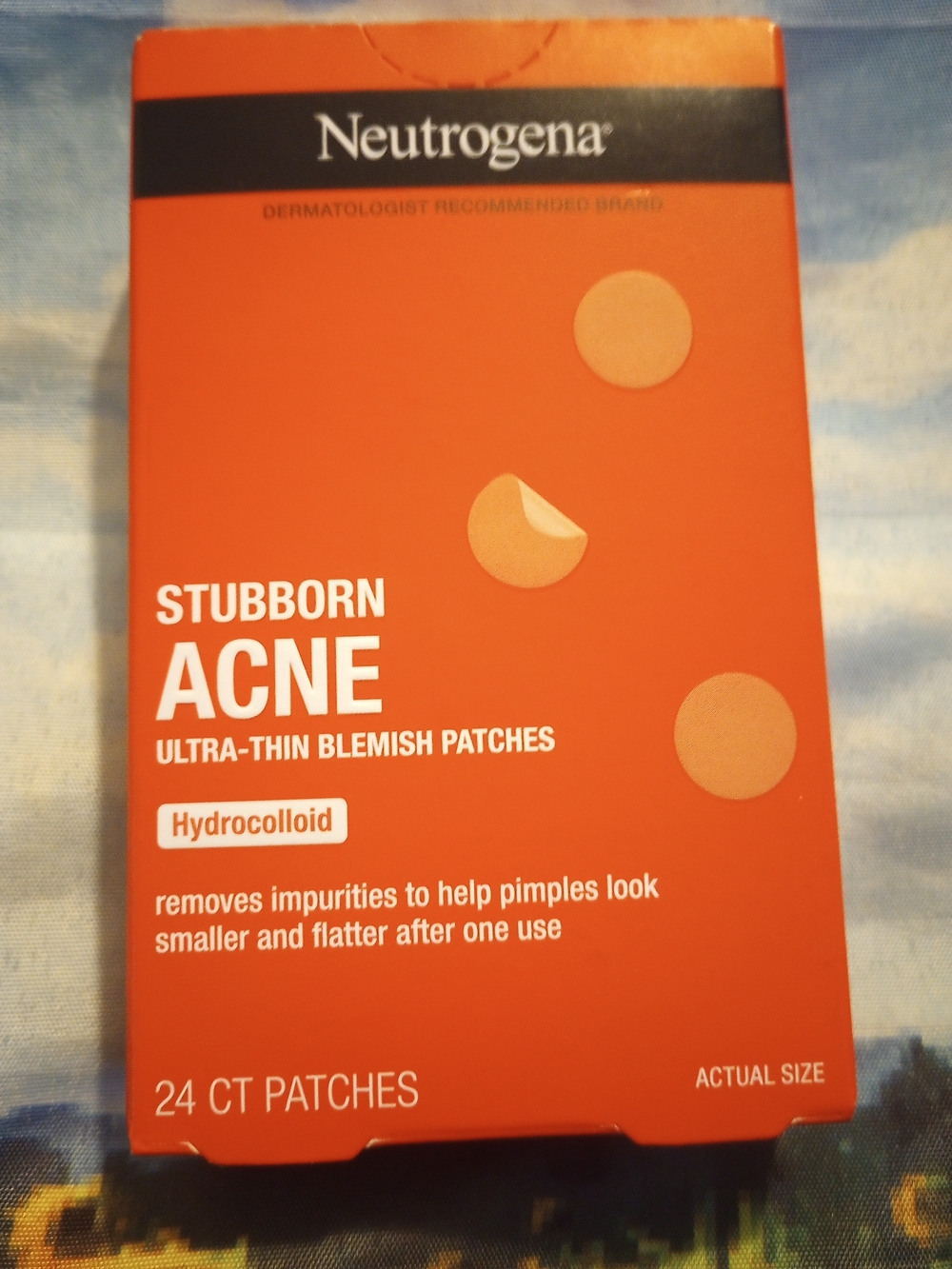Neutrogena Orange Stubborn Acne Ultra-Thin Blemish Patches